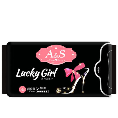 AS (Always Sunny) sanitary napkin lucky girl cotton soft ultra-thin plus night sanitary napkin 350mm * 8 (US FDA certification
AS (Always Sunny) sanitary napkin lucky girl cotton soft ultra-thin plus night sanitary napkin 350mm * 8 (US FDA certification