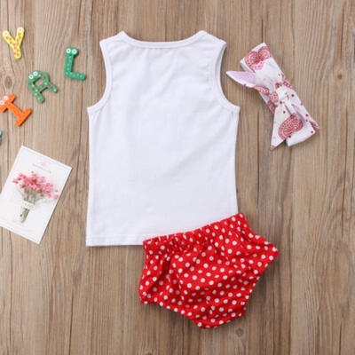 New 3PCS Toddler Baby Girl Clothes Cotton Tops Short Pants Headband Outfits Sets
New 3PCS Toddler Baby Girl Clothes Cotton Tops Short Pants Headband Outfits Sets