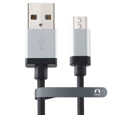 Snowkids классический алюминия серии Micro USB интерфейс для кабеля передачи данных телефона Android / зарядный кабель 2 метра серебро для Samsung / Huawei / проса / Meizu / HTC и т.д.
Snowkids классический алюминия серии Micro USB интерфейс для кабеля передачи данных телефона Android / зарядный кабель 2 метра серебро для Samsung / Huawei / проса / Meizu / HTC и т.д.