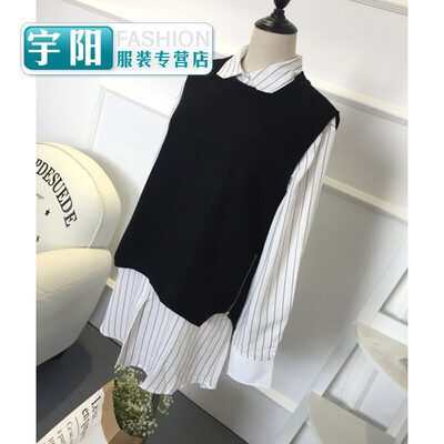 2017 early autumn new hair vest sets large size womens Korean version of loose fine wool hooded vest plus shirt
2017 early autumn new hair vest sets large size womens Korean version of loose fine wool hooded vest plus shirt