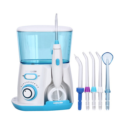 Waterpulse Dental Flosser V300 Oral Irrigator 800ml Dental Irrigator Water Jet Powerful Flosser or 5Pcs Replacement Tip
Waterpulse Dental Flosser V300 Oral Irrigator 800ml Dental Irrigator Water Jet Powerful Flosser or 5Pcs Replacement Tip
