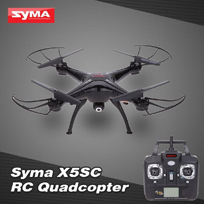 SYMA X5SC 24G 4CH 6-Axis RC Quadcopter RTF Drone w HD 20MP Camera Black C9IW 
SYMA X5SC 24G 4CH 6-Axis RC Quadcopter RTF Drone w HD 20MP Camera Black C9IW