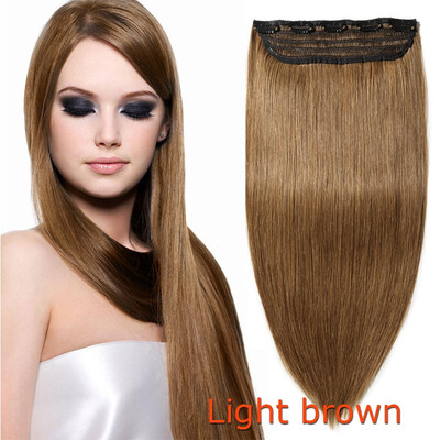 16-24inch Human Hair 34 Full Head 1 Piece 5 Clips Long Thick Soft Silky Straight for Women Beauty
16-24inch Human Hair 34 Full Head 1 Piece 5 Clips Long Thick Soft Silky Straight for Women Beauty