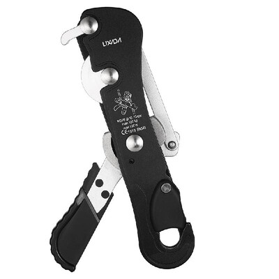 Lixida Outdoor Rock Climbing 8 Descender 40KN Rescue Figure Rappelling Gear Belay Tool Rigging Plate
Lixida Outdoor Rock Climbing 8 Descender 40KN Rescue Figure Rappelling Gear Belay Tool Rigging Plate