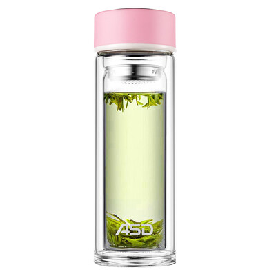ASD double insulation&anti-scalding filter tea cup glass cup 320ml peach pink RXB32B4WG-P
ASD double insulation&anti-scalding filter tea cup glass cup 320ml peach pink RXB32B4WG-P