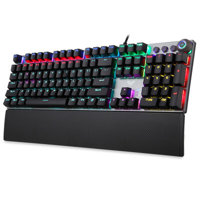 Tarantula AULA F2088 mixed light mechanical keyboard no punch 104 key game keyboard eat chicken keyboard Jedi survival black axis normal version
Tarantula AULA F2088 mixed light mechanical keyboard no punch 104 key game keyboard eat chicken keyboard Jedi survival black axis normal version