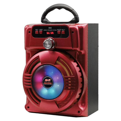 Outdoor portable wireless Bluetooth speaker LED surround sound USB AUX TFcard MP3 music player audio subwoofer FM radio speakers
Outdoor portable wireless Bluetooth speaker LED surround sound USB AUX TFcard MP3 music player audio subwoofer FM radio speakers