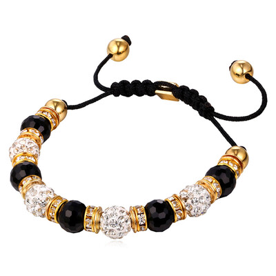 U7 Boho Bead Bracelets For Women Fashion Jewelry 2016 Black Stone Fancy Austrian Crystal Women Adjustable Bracelet Knot
U7 Boho Bead Bracelets For Women Fashion Jewelry 2016 Black Stone Fancy Austrian Crystal Women Adjustable Bracelet Knot
