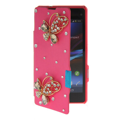 MOONCASE Rhinestone Crystal Ultre Slim Leather Side Flip Wallet Back ЧЕХОЛ ДЛЯ Sony Xperia Z1 Compact (Mini) Hot pink
MOONCASE Rhinestone Crystal Ultre Slim Leather Side Flip Wallet Back ЧЕХОЛ ДЛЯ Sony Xperia Z1 Compact (Mini) Hot pink
