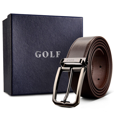 Golf GOLF Men&39s belt wear-resistant buckle buckle leather belt gift box can be short cut with the body P582914 black
Golf GOLF Men&39s belt wear-resistant buckle buckle leather belt gift box can be short cut with the body P582914 black