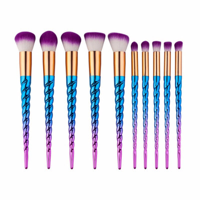 10pcs Unicorn Makeup Brush Set Foundation Blending Powder Eye shadow Make Up Brushes Cosmetic Beauty Make Up Tools
10pcs Unicorn Makeup Brush Set Foundation Blending Powder Eye shadow Make Up Brushes Cosmetic Beauty Make Up Tools