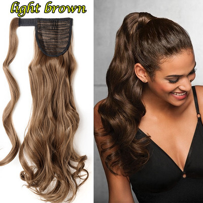 1724" Wrap Around Ponytail Extension for Woman Hair 125-145g 
1724" Wrap Around Ponytail Extension for Woman Hair 125-145g