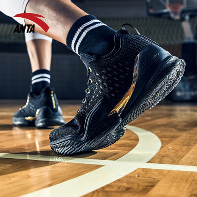 Anta ANTA 11831102R KT3 Thompson 3 generation low to help sneakers finals basketball shoes black metal gold 11 male 45
Anta ANTA 11831102R KT3 Thompson 3 generation low to help sneakers finals basketball shoes black metal gold 11 male 45