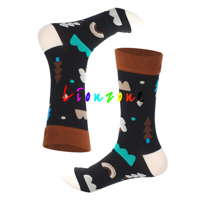 LIONZONE 2018 New Arrived Happy Socks Neutral Lovers Crazy Striped Totem Crown And Letter Combed Cotton Socks
LIONZONE 2018 New Arrived Happy Socks Neutral Lovers Crazy Striped Totem Crown And Letter Combed Cotton Socks