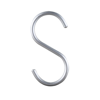 Tinghao aluminum S-type hook 3 boxed household wardrobe bathroom kitchen door back wall load-bearing multifunctional coat hook TH4069
Tinghao aluminum S-type hook 3 boxed household wardrobe bathroom kitchen door back wall load-bearing multifunctional coat hook TH4069