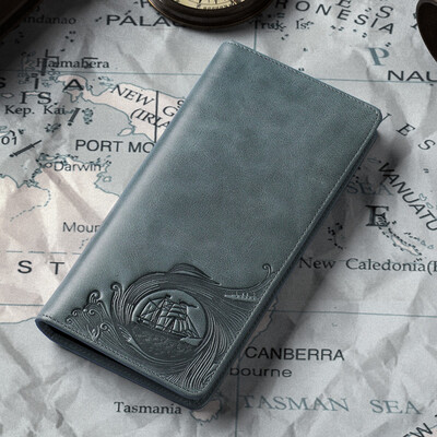 Tingzun teemzone original mens wallet mens long thin section first layer leather wallet multi-card business hand tide bag adventure series - vertical
Tingzun teemzone original mens wallet mens long thin section first layer leather wallet multi-card business hand tide bag adventure series - vertical