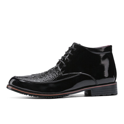 Full Grain Leather Handmade Ankle Boots Men Super Warm Snow Boots Rubber Winter Cotton Fur Work Martin Military Casual Shoes Men
Full Grain Leather Handmade Ankle Boots Men Super Warm Snow Boots Rubber Winter Cotton Fur Work Martin Military Casual Shoes Men