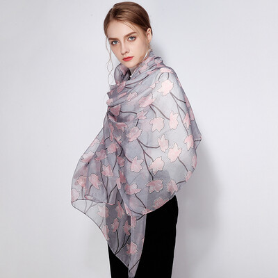 Shanghai Story STORY Of SHANGHAI Silk Scarf Ladies Fall Winter Warm Blend Scarf Shawl Flower Drift Year Grey
Shanghai Story STORY Of SHANGHAI Silk Scarf Ladies Fall Winter Warm Blend Scarf Shawl Flower Drift Year Grey