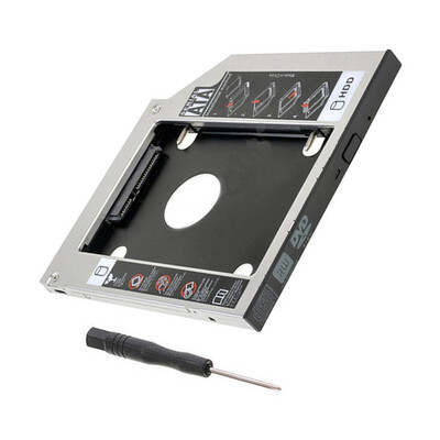 25" SATA Aluminum 2nd Hard Disk Drive SSD HDD Caddy Adapter bay for HP Compaq 6530b 6535b 6730b 6730b Probook 6445b 6450b 6455b
25" SATA Aluminum 2nd Hard Disk Drive SSD HDD Caddy Adapter bay for HP Compaq 6530b 6535b 6730b 6730b Probook 6445b 6450b 6455b