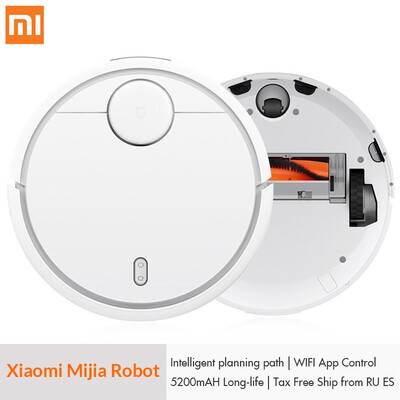 Original XiaoMi MI Mijia Robot Vacuum Cleaner for Home Automatic Sweeping Smart Planned WIFI APP Control Dust Sterili Cleaning
Original XiaoMi MI Mijia Robot Vacuum Cleaner for Home Automatic Sweeping Smart Planned WIFI APP Control Dust Sterili Cleaning