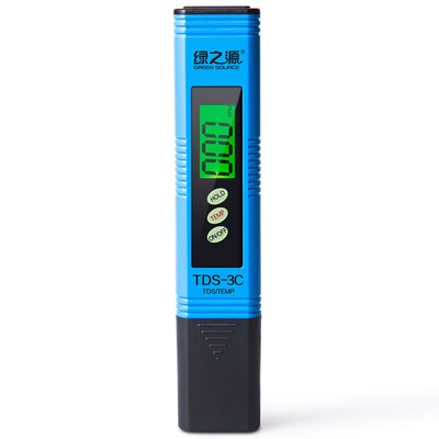 Green source TDS-3C water quality test pen home tap water drinking water detection tool display upgrade version
Green source TDS-3C water quality test pen home tap water drinking water detection tool display upgrade version