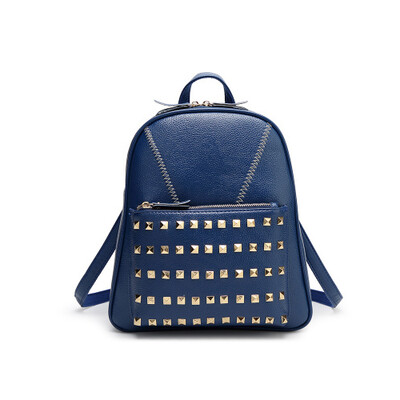 New women rivet backpack student school bag lady fashion handbags backpack leisure travel bag PU leather backpack for girls
New women rivet backpack student school bag lady fashion handbags backpack leisure travel bag PU leather backpack for girls
