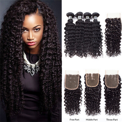 7A Malaysian Hair 4 Bundles With 4x4 Closure Deep Wave Hair Excellent Hair Weave Bundles Excellent Quality Excellent Texture
7A Malaysian Hair 4 Bundles With 4x4 Closure Deep Wave Hair Excellent Hair Weave Bundles Excellent Quality Excellent Texture