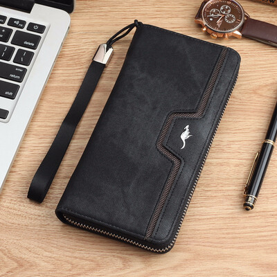Mens zipper wallet business leisure retro multi card handbag youth personality handbag man
Mens zipper wallet business leisure retro multi card handbag youth personality handbag man