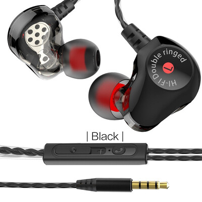 STONEGO Stereo In-Ear Earphones Dual Driver Headphones Runner Headset Sweatproof Earbuds Heavy Bass HD Sound Wired Control wMic
STONEGO Stereo In-Ear Earphones Dual Driver Headphones Runner Headset Sweatproof Earbuds Heavy Bass HD Sound Wired Control wMic