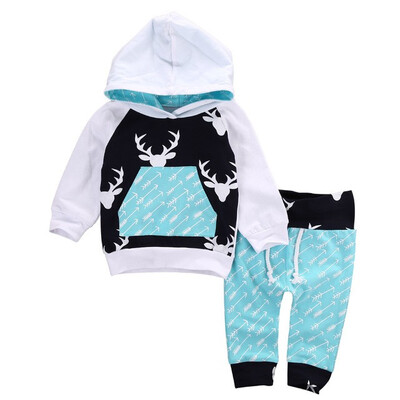 Christmas Kids Baby Girls Boys Reindeer Hooded Tops Pants Outfits Set 2pcs suit baby boy clothes newborn
Christmas Kids Baby Girls Boys Reindeer Hooded Tops Pants Outfits Set 2pcs suit baby boy clothes newborn