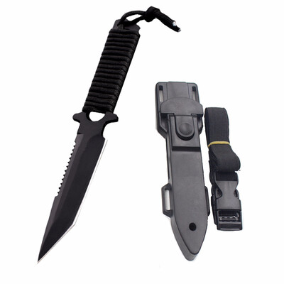 CHACHEKA Professional Leggings Diving Knife with ABS Sheath Outdoor Survival Knives Hunting Camping Saber Kitchen Supplies
CHACHEKA Professional Leggings Diving Knife with ABS Sheath Outdoor Survival Knives Hunting Camping Saber Kitchen Supplies