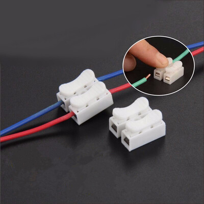 20pcs push type quick connection terminal two wire connector flame retardant plastic alloy steel material end terminal
20pcs push type quick connection terminal two wire connector flame retardant plastic alloy steel material end terminal