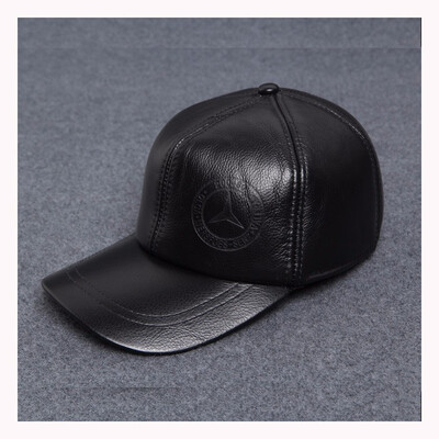 Male genuine leather hat male baseball cap autumn&winter outdoor elderly cattle leather hat B-0572
Male genuine leather hat male baseball cap autumn&winter outdoor elderly cattle leather hat B-0572