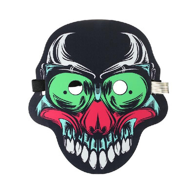 LED Light Full-face Cool Mask Sound Activated Glowing for Festival Party Halloween Carnivals Dance Ball Masquerades Cosplay Masks
LED Light Full-face Cool Mask Sound Activated Glowing for Festival Party Halloween Carnivals Dance Ball Masquerades Cosplay Masks