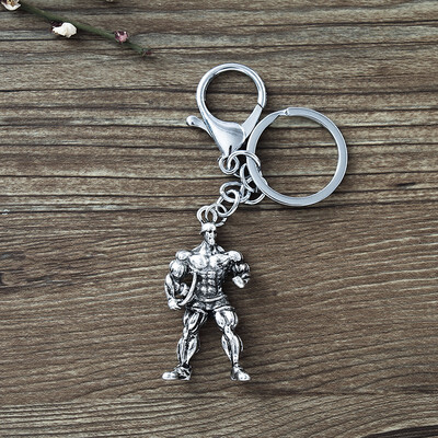 Strong Man Dumbbell Keychain Men Fitness Bodybuilding Key Chains For Car Wallet Keys Ring Sports Men Hip Hop Gym Gifts
Strong Man Dumbbell Keychain Men Fitness Bodybuilding Key Chains For Car Wallet Keys Ring Sports Men Hip Hop Gym Gifts