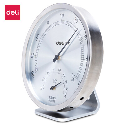 Deli deli indoor office thermometer&hygrometer disc large baby room temperature&humidity meter 8812
Deli deli indoor office thermometer&hygrometer disc large baby room temperature&humidity meter 8812