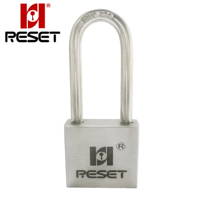 RESST RST-226 304 stainless steel door padlock door lock anti-theft lock warehouse lock outdoor waterproof rust does not open 40mm long beam single open 4 keys
RESST RST-226 304 stainless steel door padlock door lock anti-theft lock warehouse lock outdoor waterproof rust does not open 40mm long beam single open 4 keys