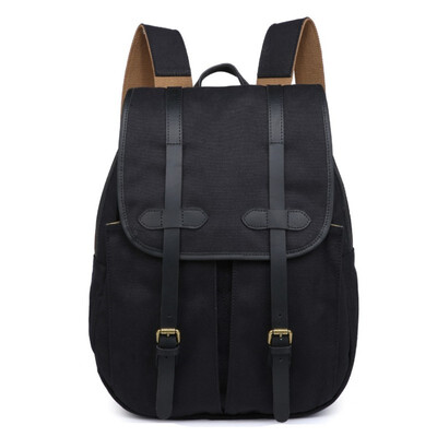 Fashion trend backpack canvas with leather men&women student bag
Fashion trend backpack canvas with leather men&women student bag