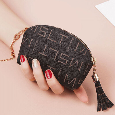 MashaLanti purse female mini student Korean version of the bag printing multi-function card package zipper short hand bag K133G brown
MashaLanti purse female mini student Korean version of the bag printing multi-function card package zipper short hand bag K133G brown