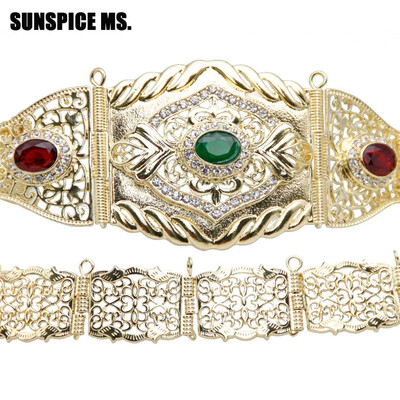 SUNSPICE MS Bohemia Women Ethnic Wedding Body Jewelry Waist Chain Belt Waistband Gold Color Adjust Length Turkish Flower Bijoux
SUNSPICE MS Bohemia Women Ethnic Wedding Body Jewelry Waist Chain Belt Waistband Gold Color Adjust Length Turkish Flower Bijoux