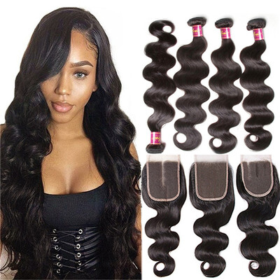 Unice Hair Icenu Series Peruvian Body Wave Hair 3 Bundles With Closure Three Part Human Hair Extensions
Unice Hair Icenu Series Peruvian Body Wave Hair 3 Bundles With Closure Three Part Human Hair Extensions