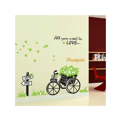 Creative Bicycle Leaves Corridor Sticker Decor Baby Kids Room Paster Art Wall Decals Quotes
Creative Bicycle Leaves Corridor Sticker Decor Baby Kids Room Paster Art Wall Decals Quotes