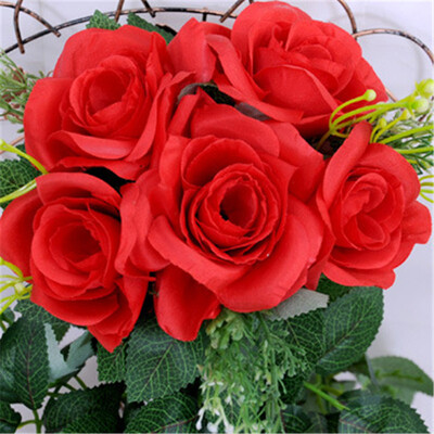 Artificial flower whiteredbrownrose redpurplepink rose wall hanging flower wedding decoration flowers
Artificial flower whiteredbrownrose redpurplepink rose wall hanging flower wedding decoration flowers