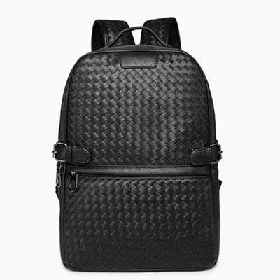 PU leather woven backpack men women fashion large capacity travel school bag high quality weave laptop bags luggage schoolbag
PU leather woven backpack men women fashion large capacity travel school bag high quality weave laptop bags luggage schoolbag