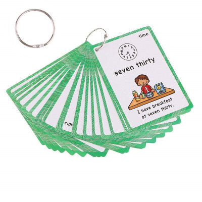 19 Time Expression Flash Cards-English word learning card&pocket size flash card for Preschool children-English Vocabulary Cards
19 Time Expression Flash Cards-English word learning card&pocket size flash card for Preschool children-English Vocabulary Cards