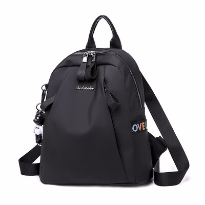 Women Waterproof Nylon Backpack Travel Shoulder Messenger Bag Small Daily Packs