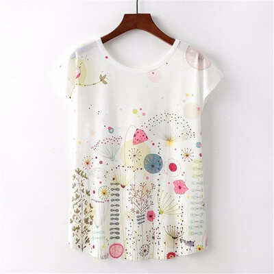 Summer Women T Shirt lovely Harajuku Kawaii Cute Style Letter Print T-shirt
Summer Women T Shirt lovely Harajuku Kawaii Cute Style Letter Print T-shirt