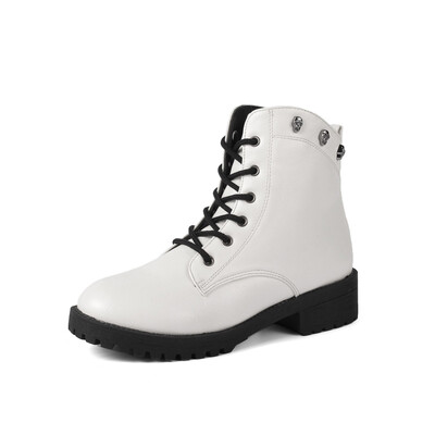 M.GENERAL 2015 Winter Boots Women Fashion Casual Shoes PU Round Toe Square Heel Rubber Lace-Up Scarpe Donna Chaussure Femme
M.GENERAL 2015 Winter Boots Women Fashion Casual Shoes PU Round Toe Square Heel Rubber Lace-Up Scarpe Donna Chaussure Femme