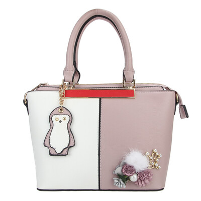 Fawziya Penguin And Flower Handbags For Women Elegant Color Block Top Handle Handbags Small
Fawziya Penguin And Flower Handbags For Women Elegant Color Block Top Handle Handbags Small