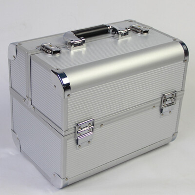 Women Portable Cosmetic Beauty Case Bag Professional Large Capacity Multi layer Design Aluminum Alloy PVC Travel Make Up Box Big
Women Portable Cosmetic Beauty Case Bag Professional Large Capacity Multi layer Design Aluminum Alloy PVC Travel Make Up Box Big